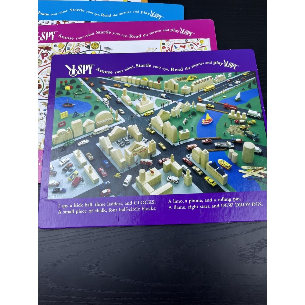 I Spy Eagle Eye Game Briarpatch Scholastic Replacement Game Boards Parts